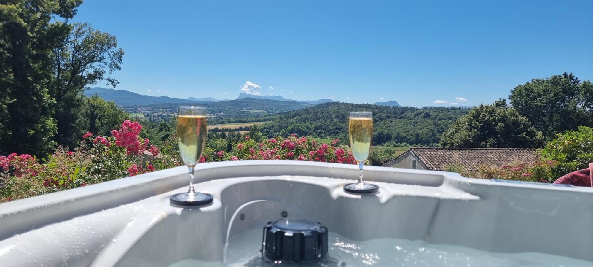 Le Silence Des Bois Sejour Romantique Et Bien-Etre Villa Étoile-sur-Rhône Dış mekan fotoğraf