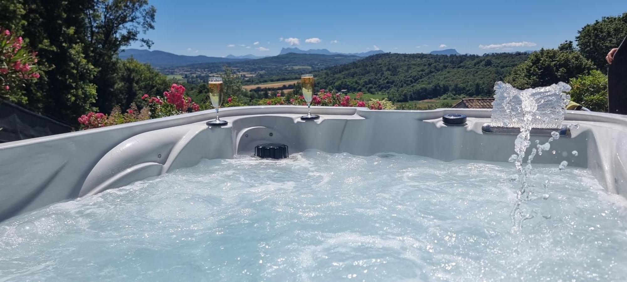 Le Silence Des Bois Sejour Romantique Et Bien-Etre Villa Étoile-sur-Rhône Dış mekan fotoğraf